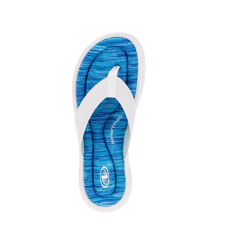 Athletic Works Women's Memory Foam Thong Sandal